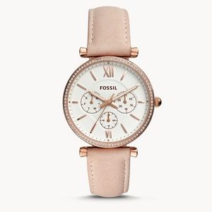 Fossil Carlie Multifunction Rose Gold  Watch